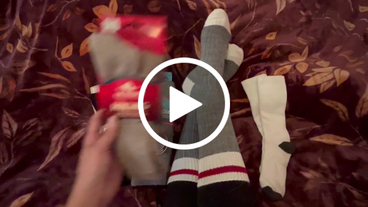 Customer video review of Canadian Wool Sock Variety Pack (Pack of 5)