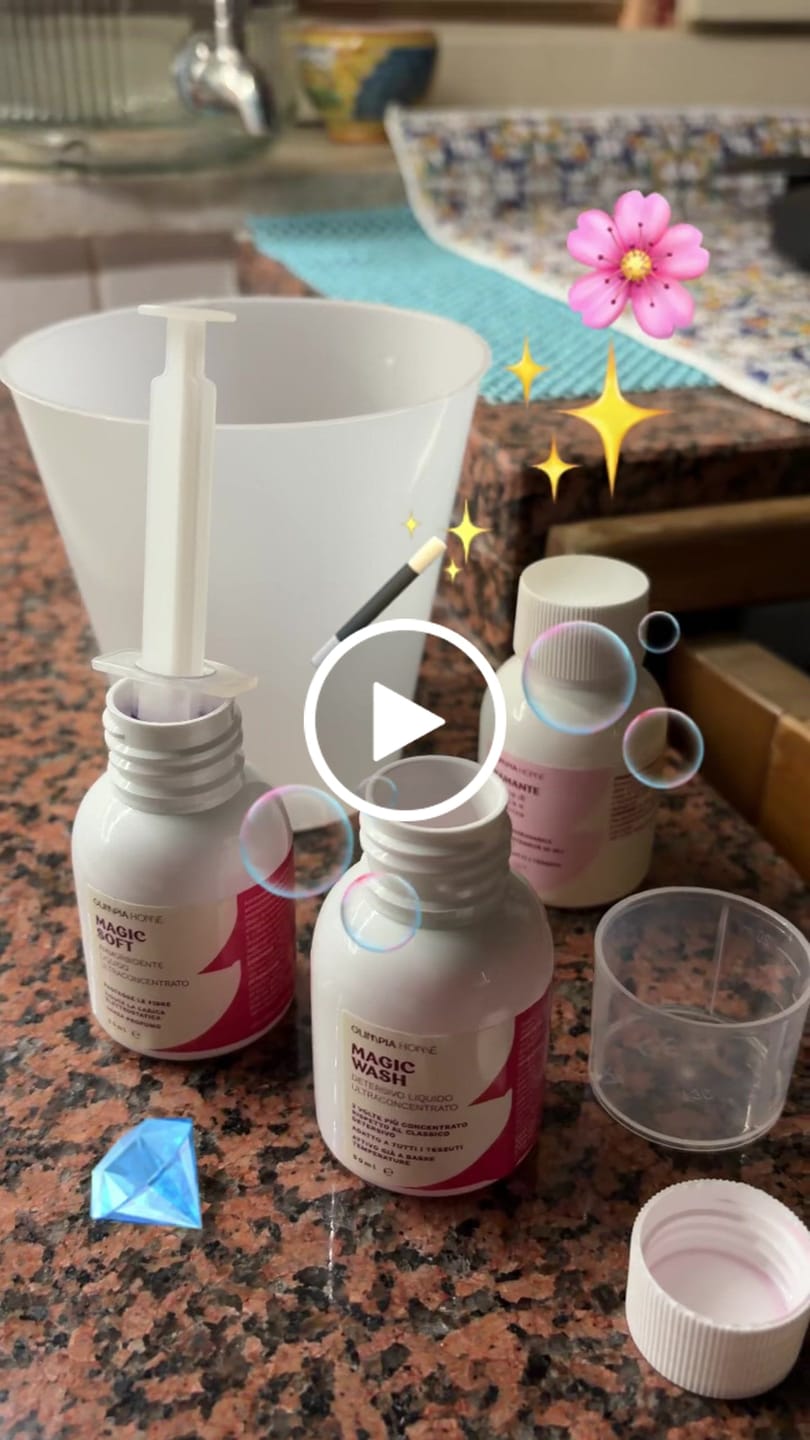Customer video review of Kit Amore al Primo Lavaggio – Kit Melma + 2 Fragranze + Magic Wash e Soft