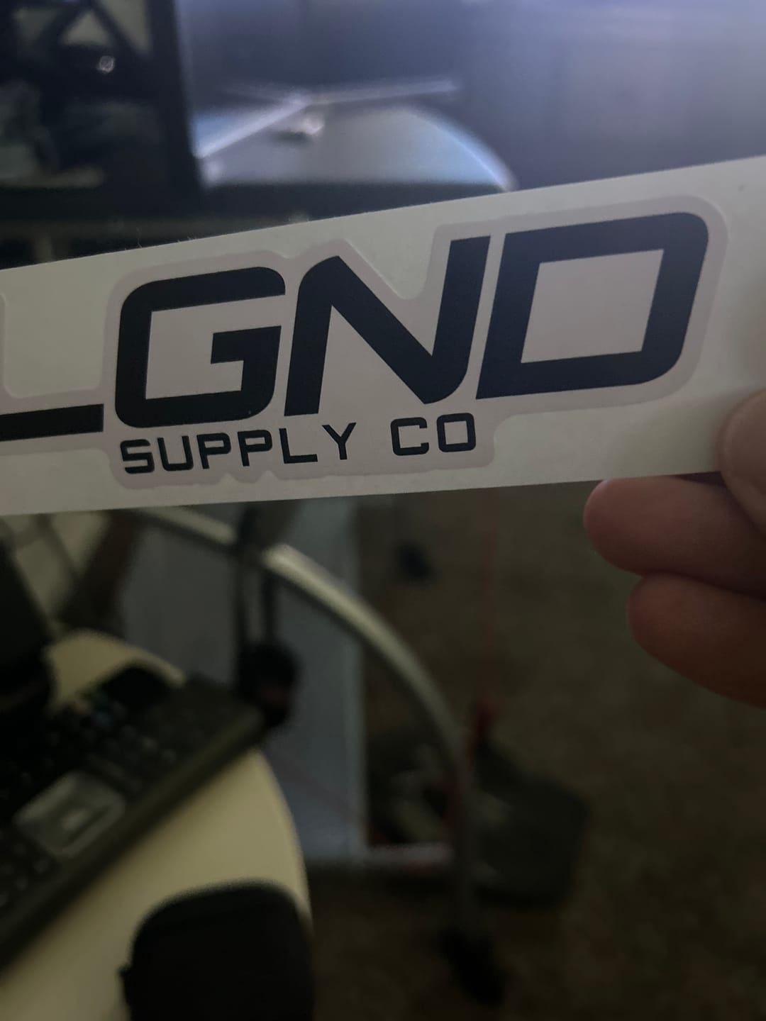 Customer photo review of LGND Decal