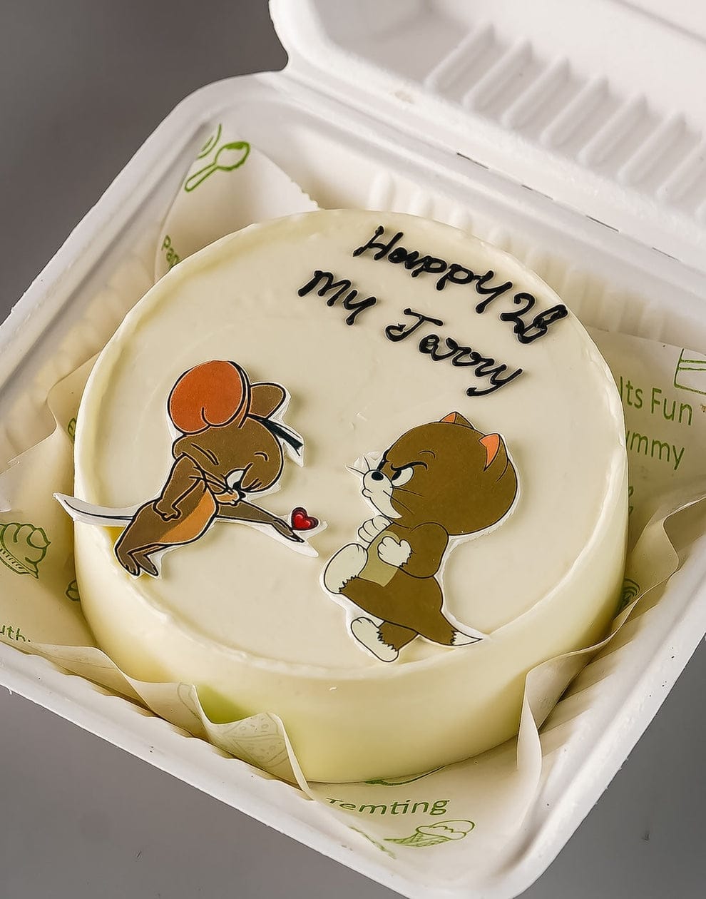 Customer photo review of Tom n Jerry Cartoon Cake