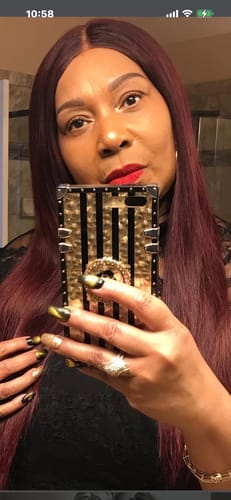 Customer photo review of Silkening Mist