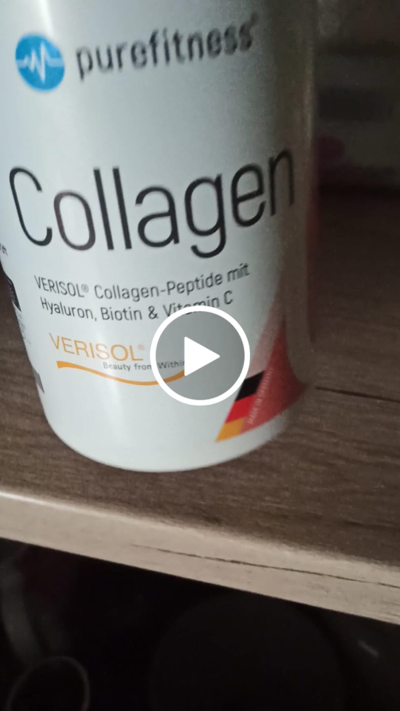 Customer video review of Purefitness VERISOL® Kollagen – 450g 4-in-1 Komplex | nuPurea