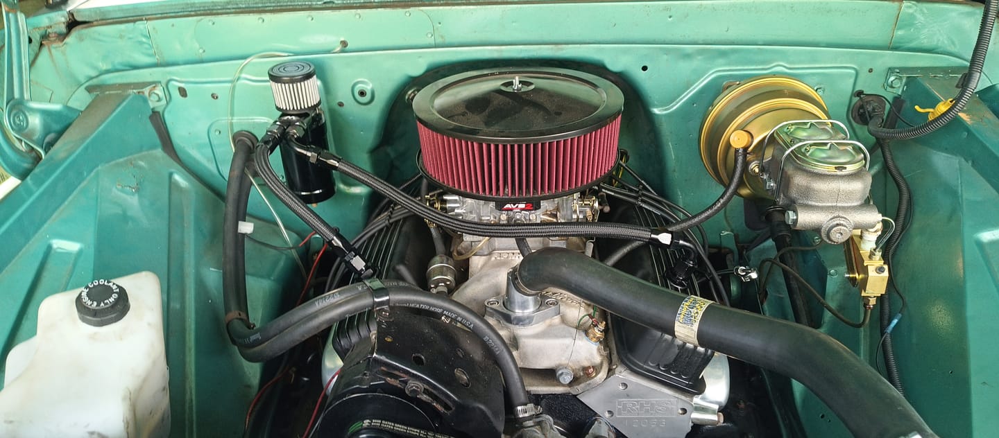 Customer photo review of SBC / BBC / SBF Catch Can Kit For 1.22" Push In Grommets