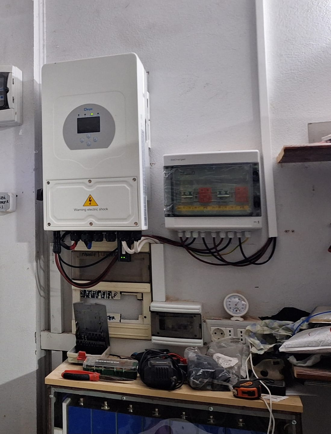 Customer photo review of Tablou sigurante pentru kiturile fotovoltaice 15A 500V cu doua stringuri