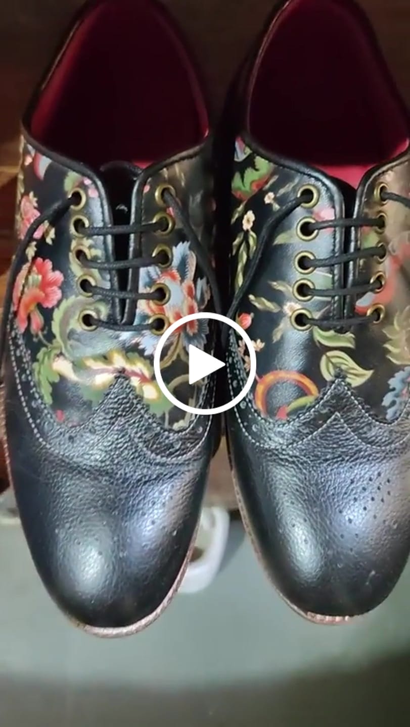 Customer video review of Bageecha Oxford Brogues Men – Coal
