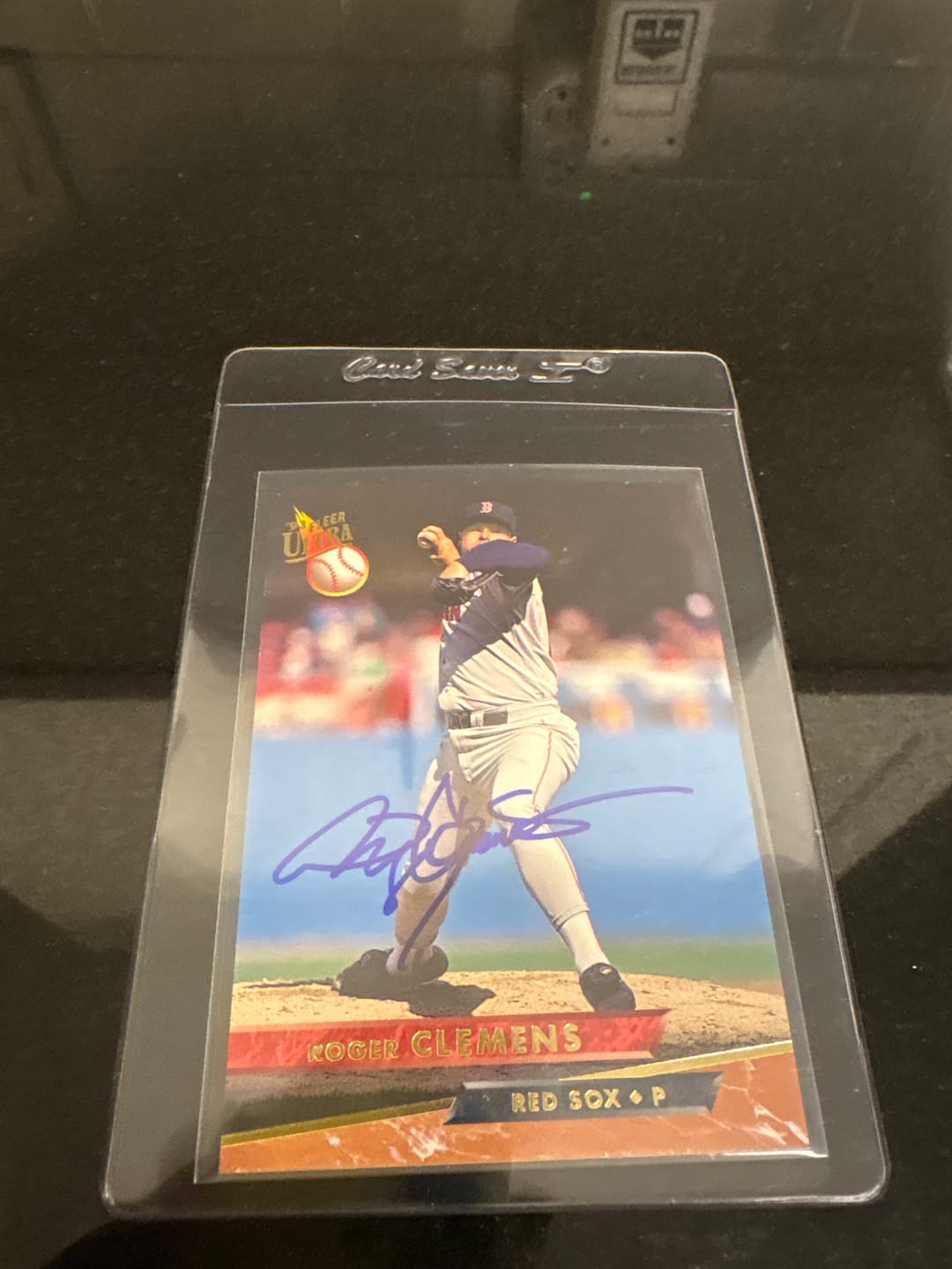 Customer photo review of Roger Clemens Autograph Signing