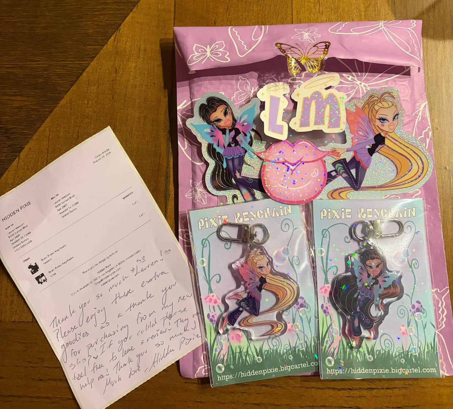 Customer photo review of Bratz Pixiez Keychains