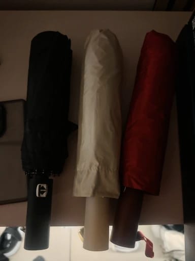 Customer photo review of Windproof Automatic Folding Umbrella with UV Protection, 24 or 60 Rib Frame
