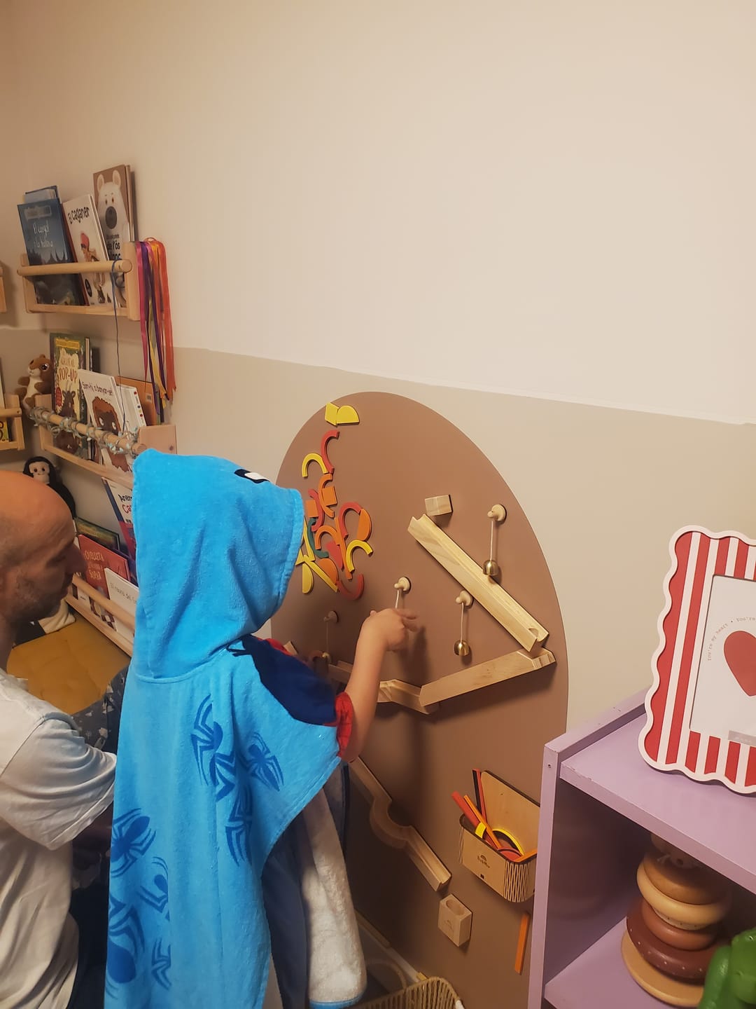 Customer photo review of Rings & Blocks Play Kit (set of 64)