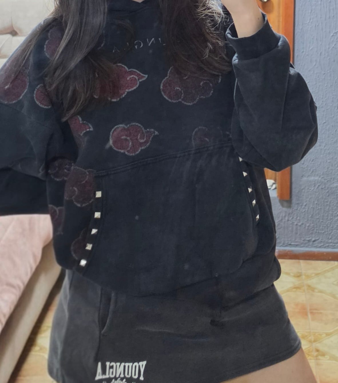 Customer photo review of 5083 - Naruto Stud Artwork Hoodies
