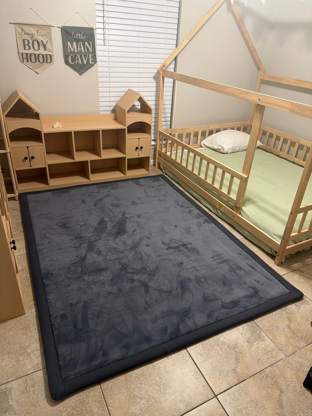 Customer photo review of Relax Mat - 1.4" Thick Soft Foam Play Mat