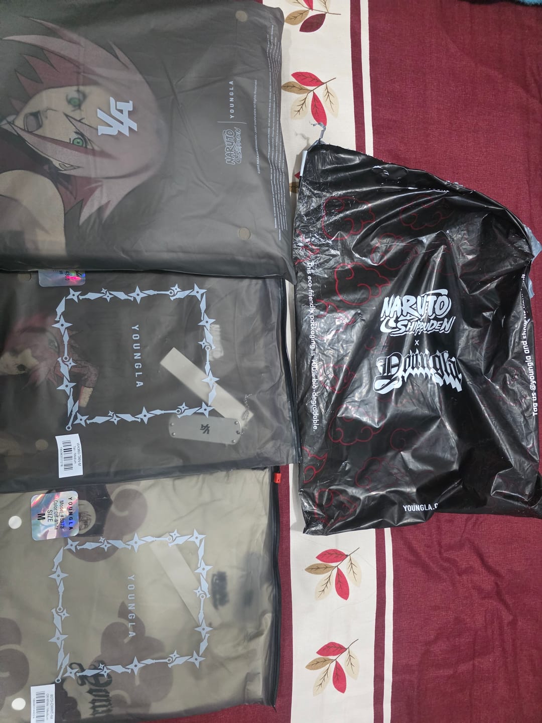 Customer photo review of 8073 - Naruto Longsleeves
