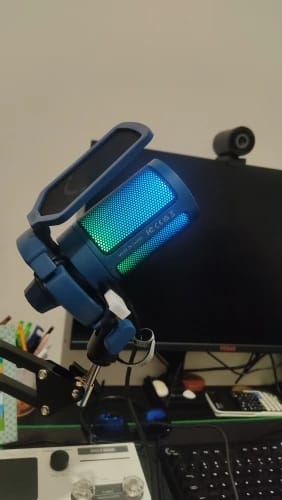 Customer photo review of Microphone Gaming FIFINE - Qualité audio pro à domicile