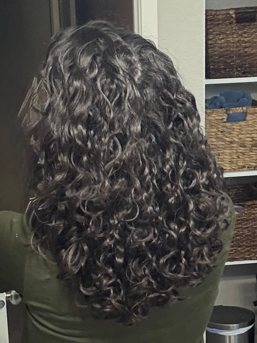 Customer photo review of SET Gel-To-Foam Styling Mousse