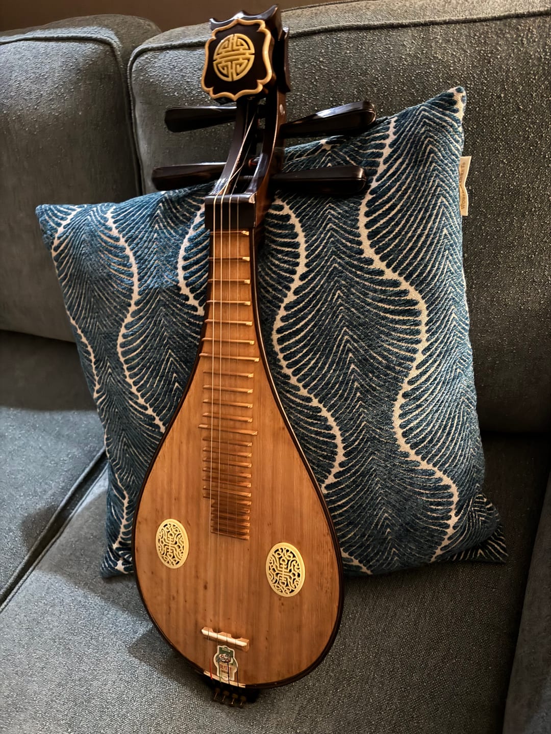 Customer photo review of Xinghai Fuyin Professional Liuqin Strings – Solo Performance Set (1st to 4th Strings)