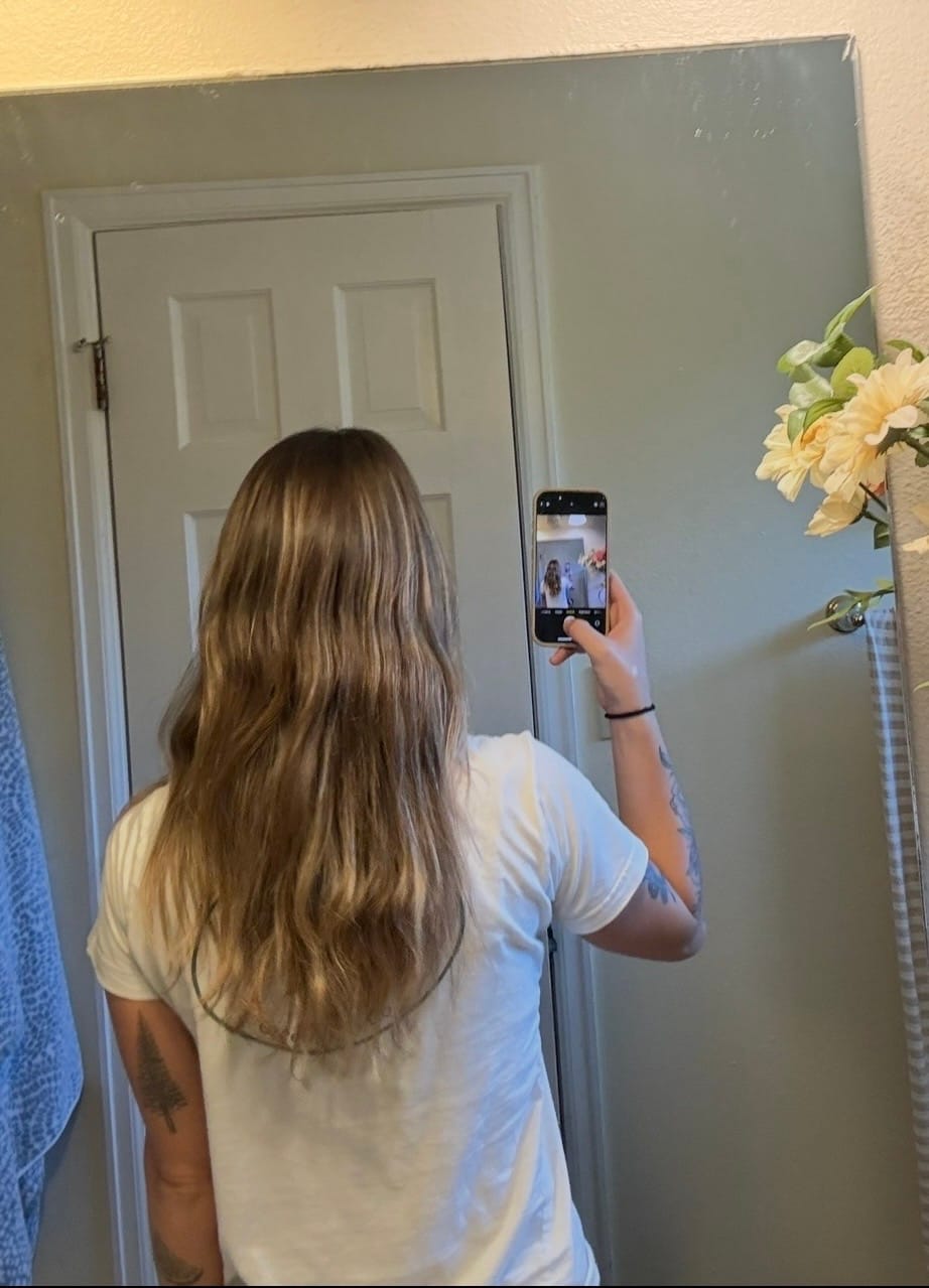 Customer photo review of Deep Hydration Treatment