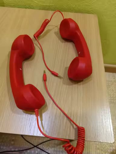 Customer photo review of Teléfono Retro compatible con iPhone y Android