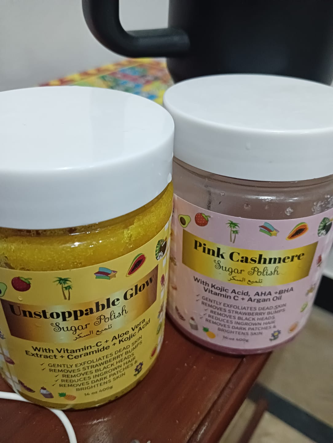 Customer photo review of The Pink Glow Combo