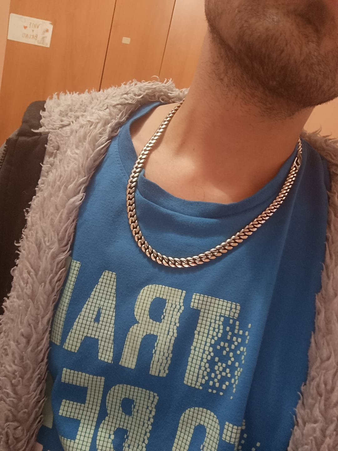 Customer photo review of Cadena Cuban Link 8mm