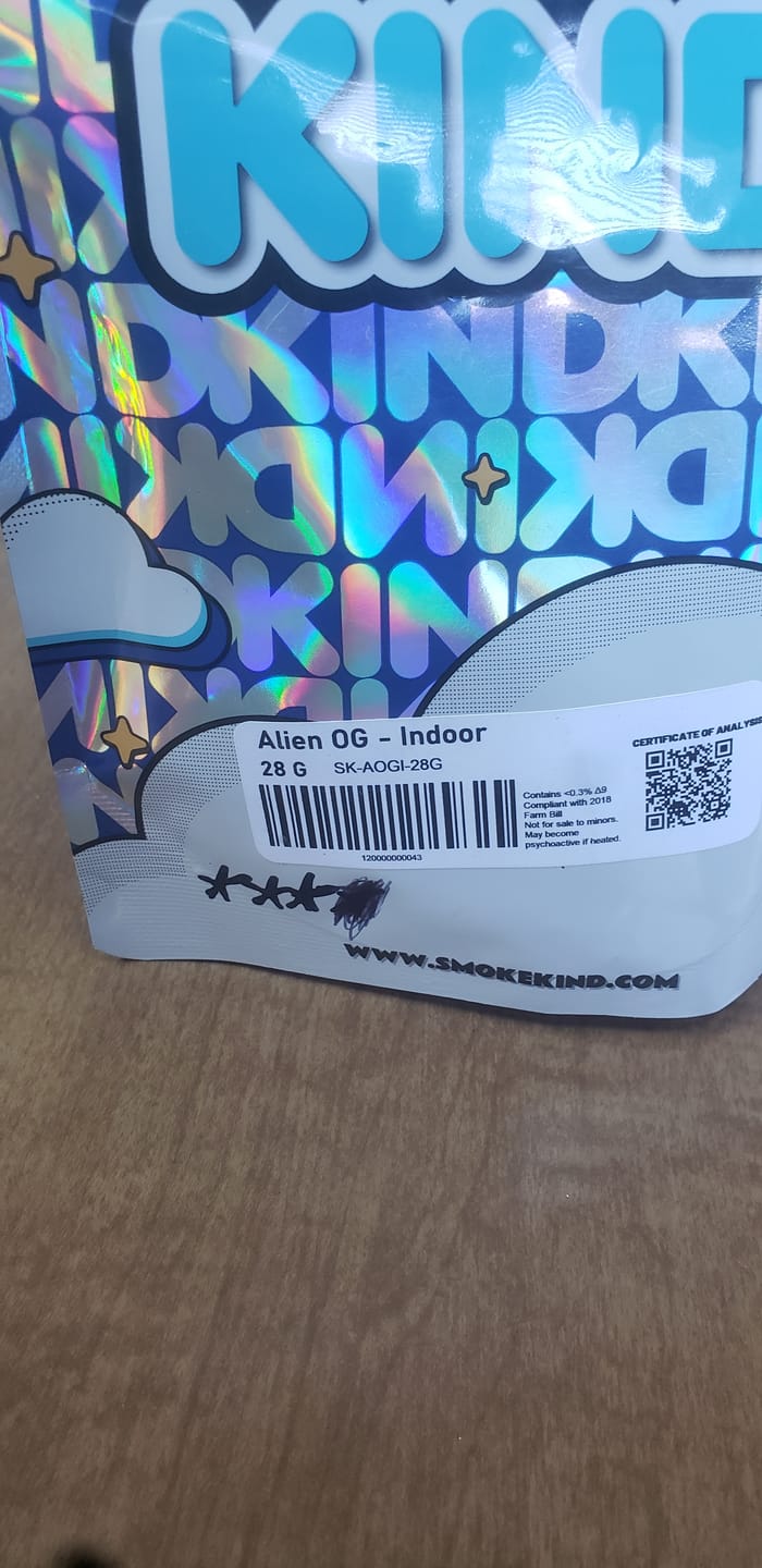 Customer photo review of Alien OG - Indoor - 28 Grams - Indica
