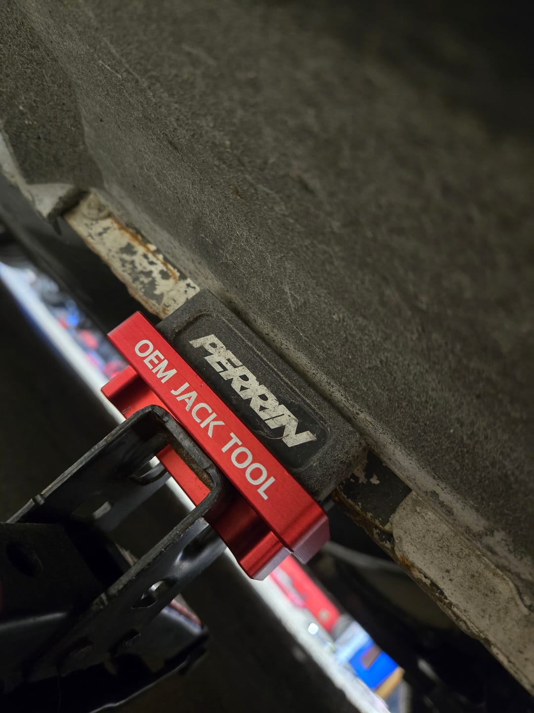 Customer photo review of Jack Pad Kit - Corner Mount for Subaru & Toyota