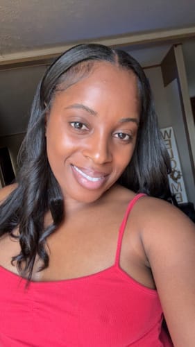 Customer photo review of Silk Balm Serum