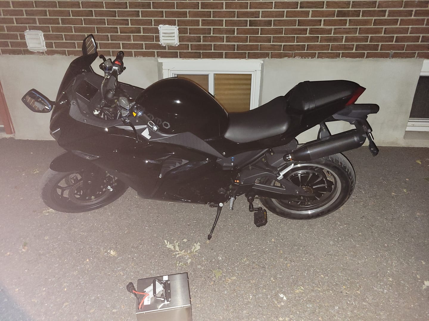 Customer photo review of Zone II Electric Motorcycle