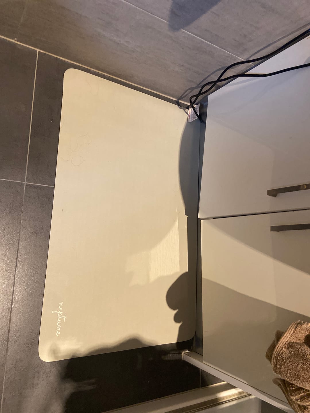 Customer photo review of Diatomite Fast Drying Bathmats (50x80cm)