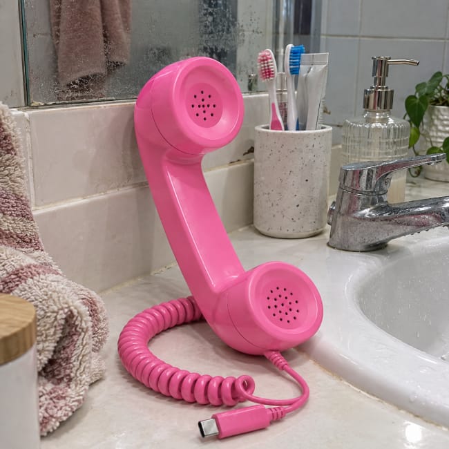 Customer photo review of Retro Ring™ Phone Handset