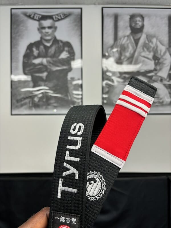 Customer photo review of Isami BJJ Black Belt Premium