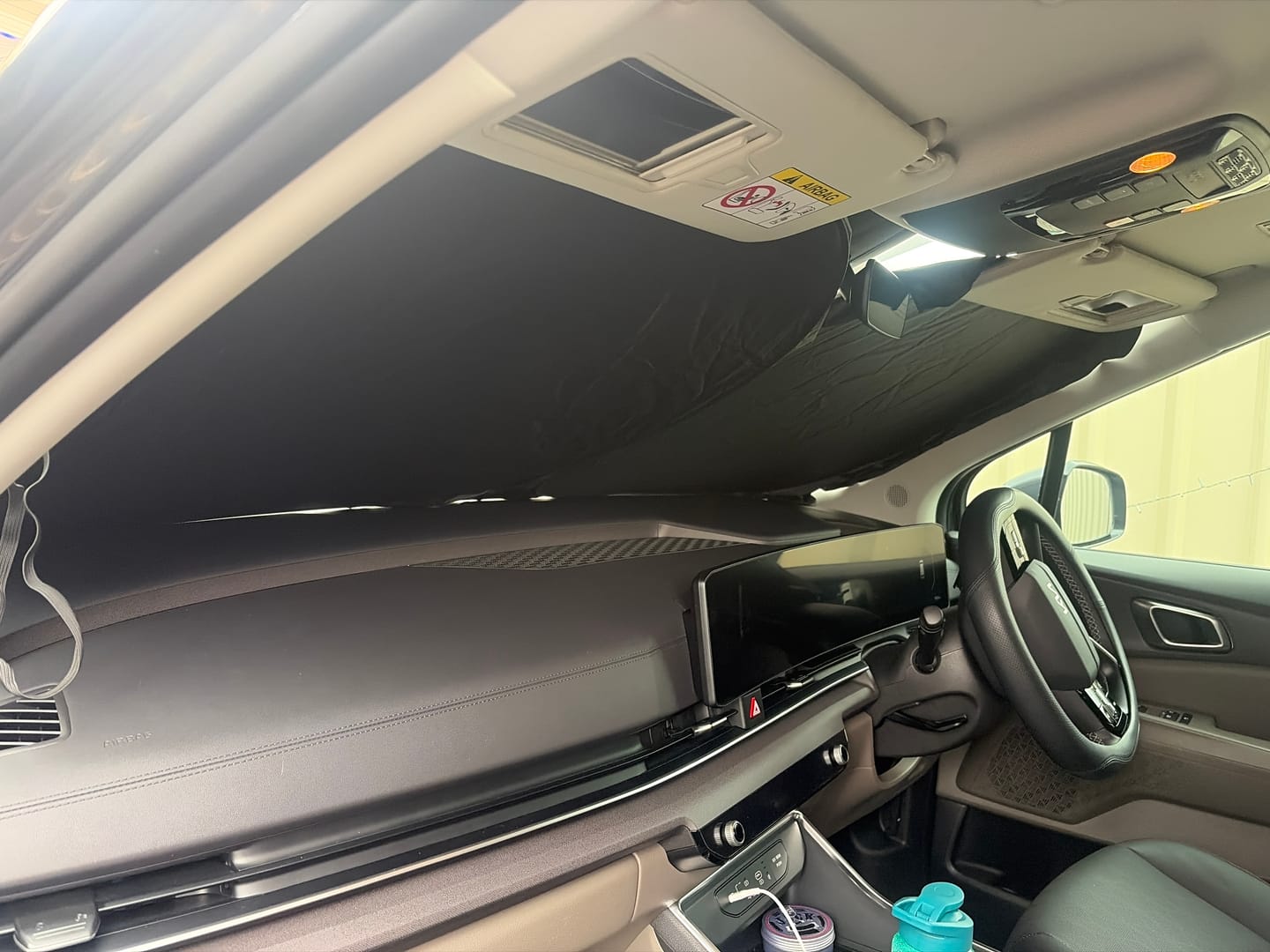 Customer photo review of Windscreen Sunshade For Kia Carnival (2020–2026)