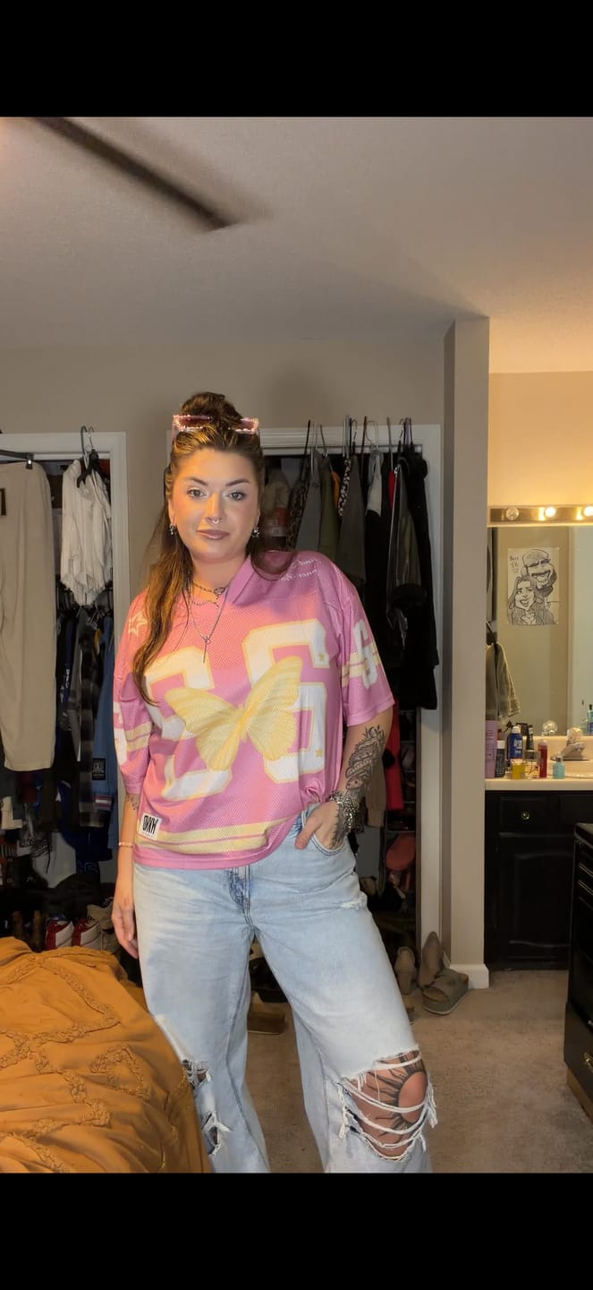 Customer photo review of Made to Transform Butterfly Jersey