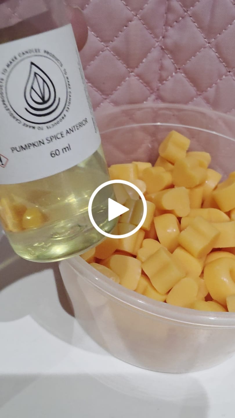 Customer video review of Fragancia PUMPKIN SPICE ANTERIOR