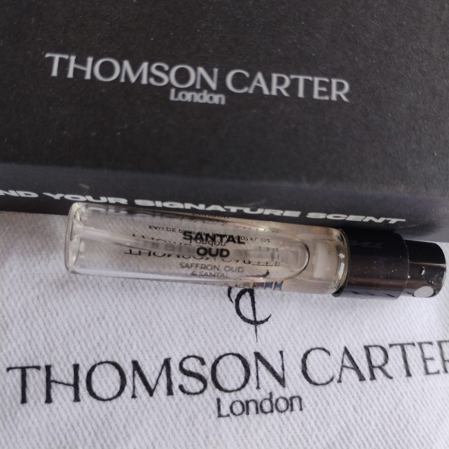 Customer photo review of Santal Oud | Eau de Parfum | 2ml