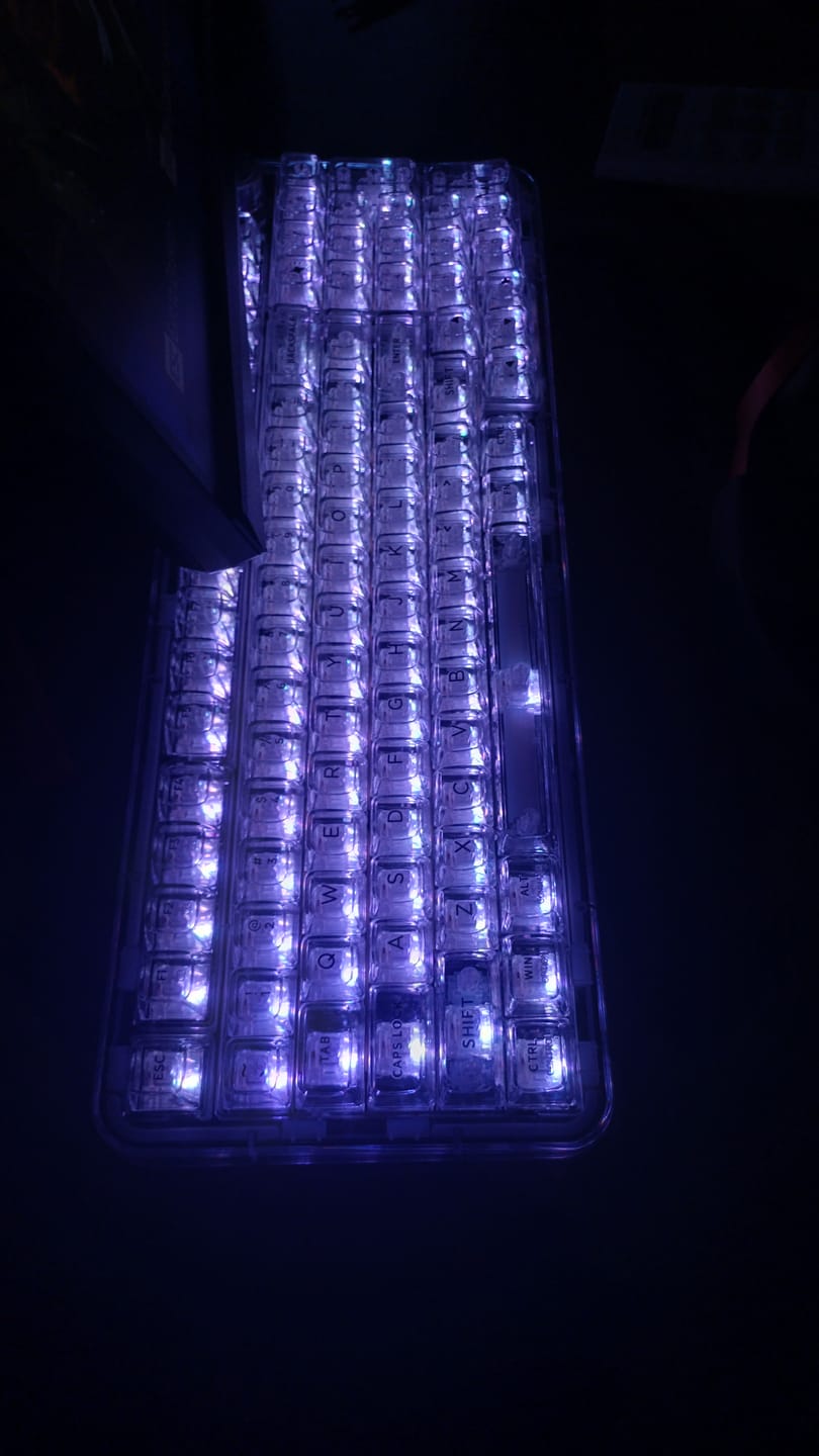 Customer photo review of YUNZII X98 Mekanik Klavye