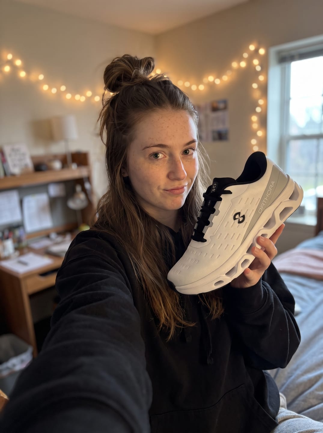 Customer photo review of Orthora™ Fly — 12-Hour Shift Shoes for All-Day Foot, Knee & Back Pain Relief
