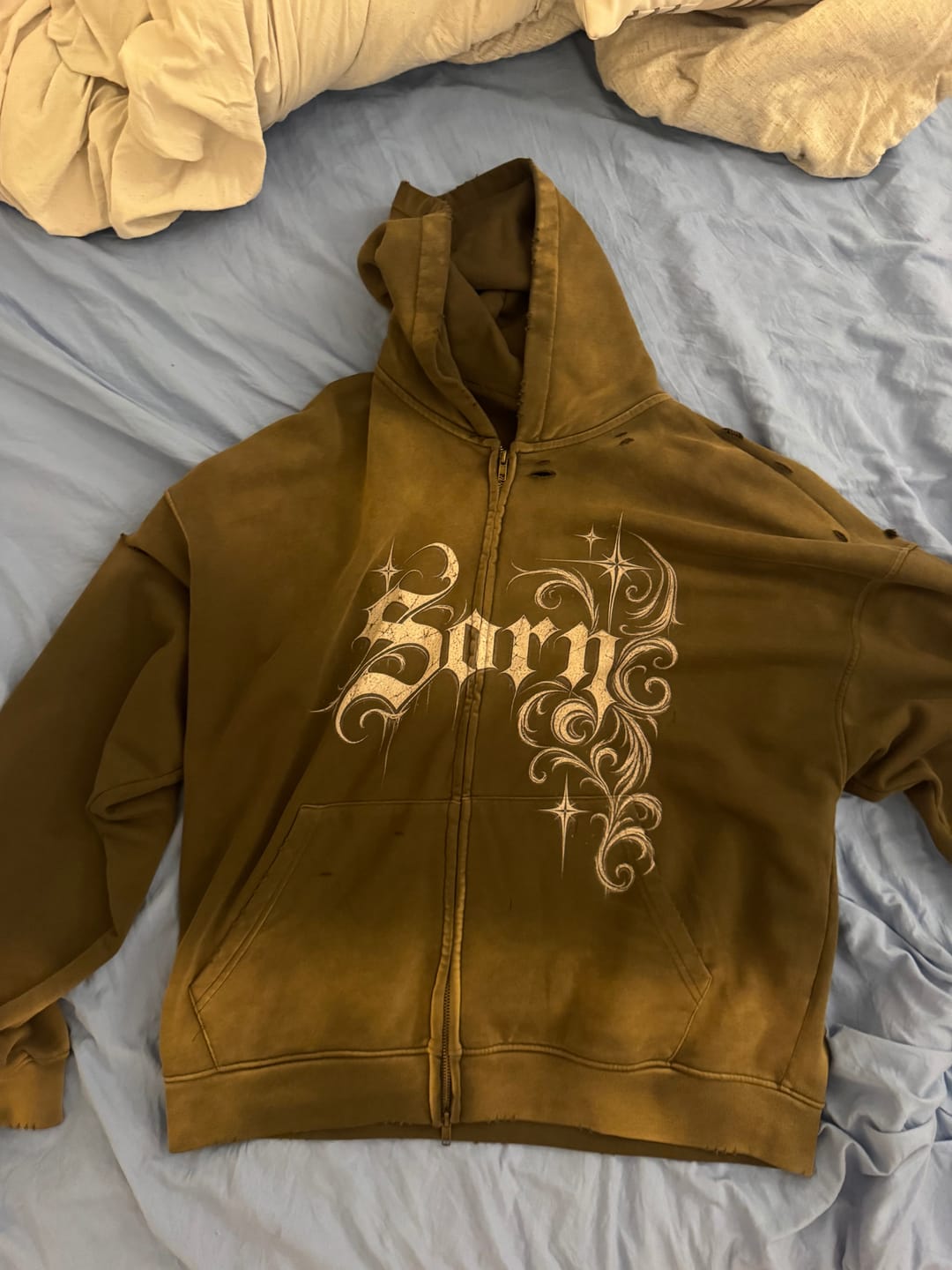 Customer photo review of Dust Halo Zip Hoodie