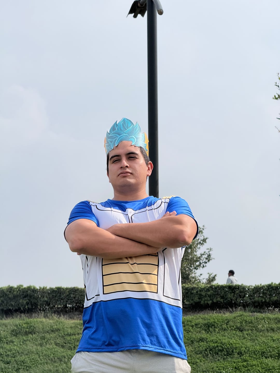 Customer photo review of Playera Pijama Dragon Ball Vegeta Uniforme