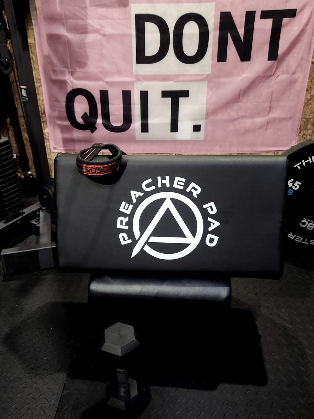 Customer photo review of Preacher Pad