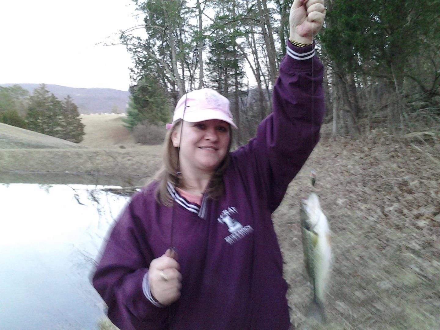 Customer photo review of Beyond Fluorocarbon Leader Material 50YD - Pink Or Clear