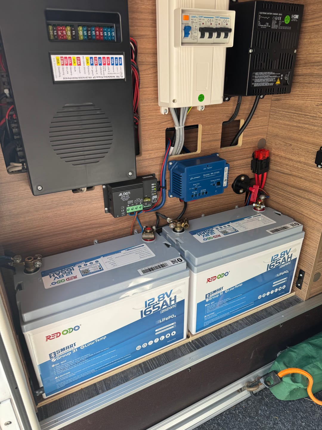 Customer photo review of 0% MwSt. - Redodo 12V 165Ah LiFePO4 Batterie Mit Bluetooth