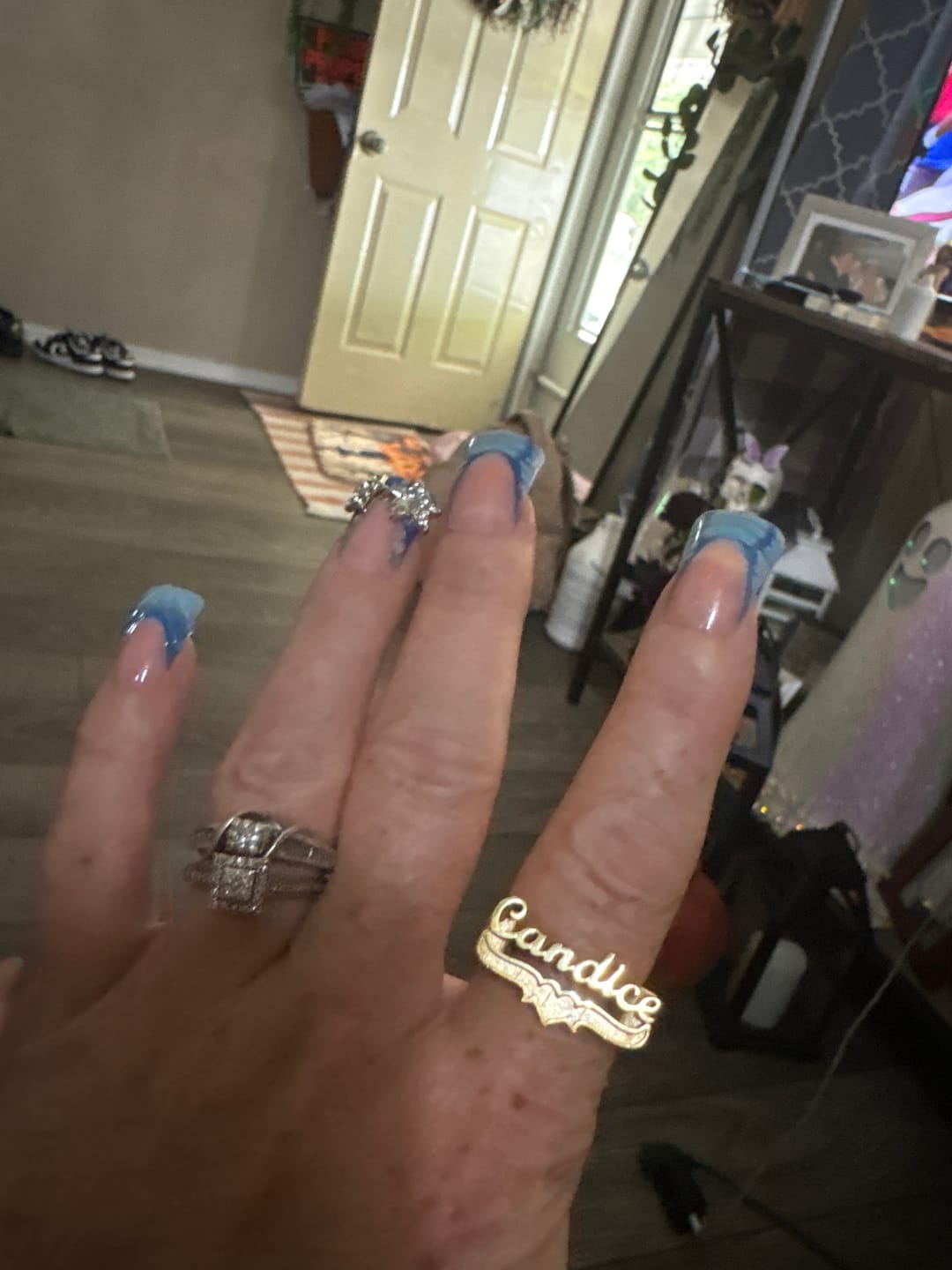 Customer photo review of 3D Name Ring