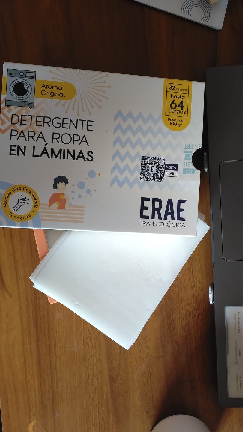 Customer photo review of Detergente para Ropa: Aroma Original
