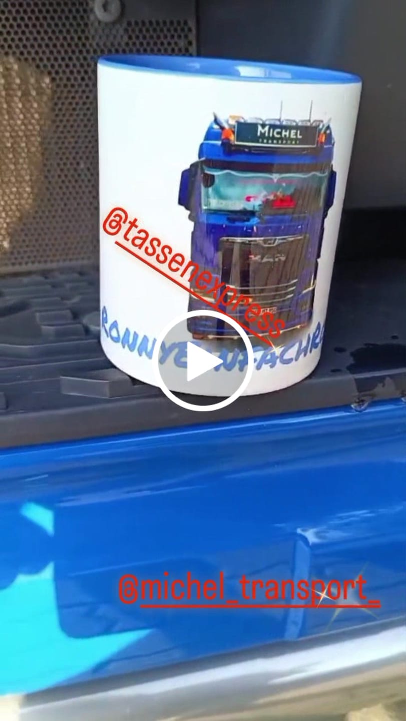 Customer video review of TassenExpress - Becher Keramik Tasse mit Logo bedruckt 325ml Firmenlogo