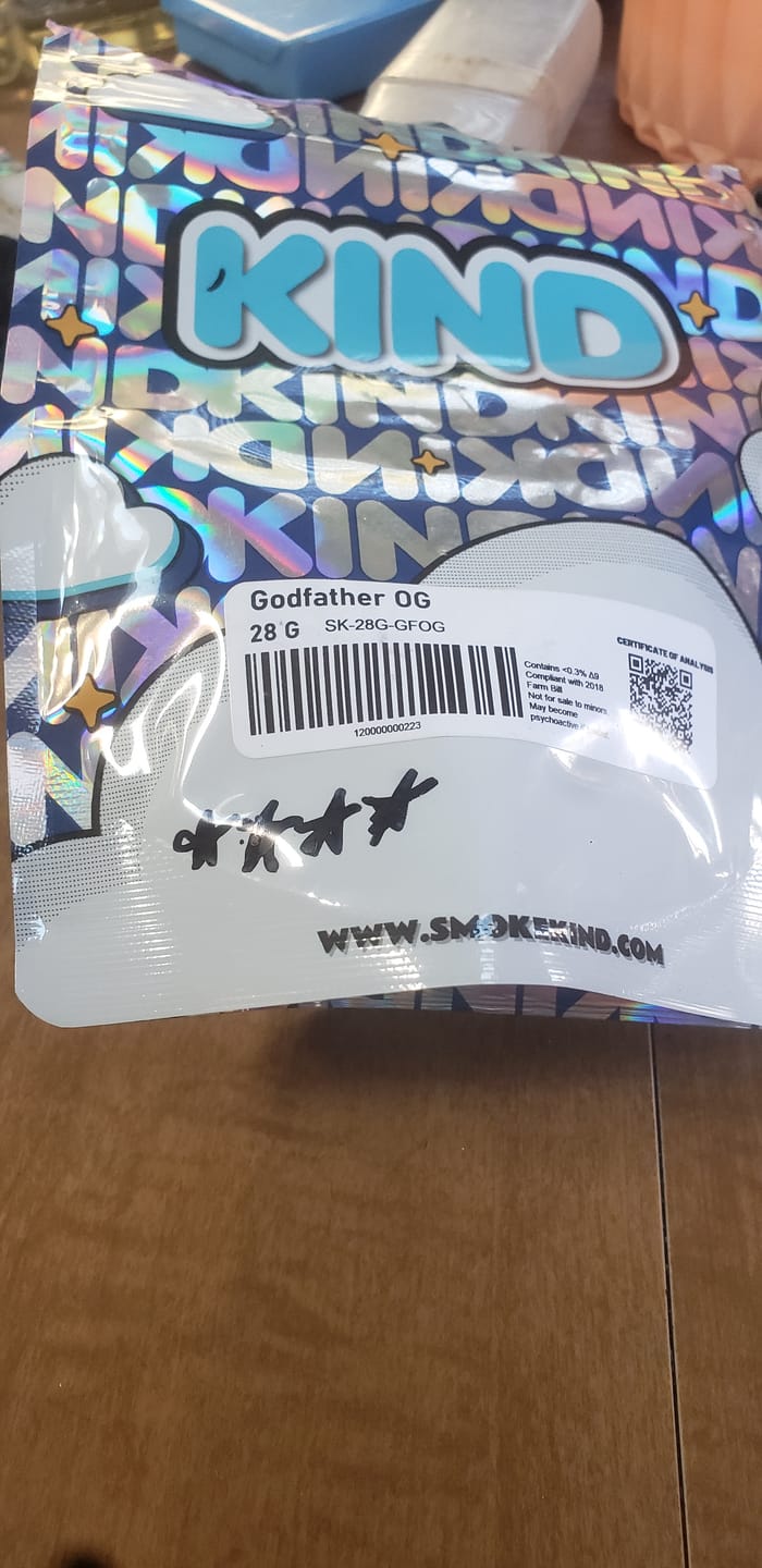 Customer photo review of Godfather OG - 28 Grams - Indica