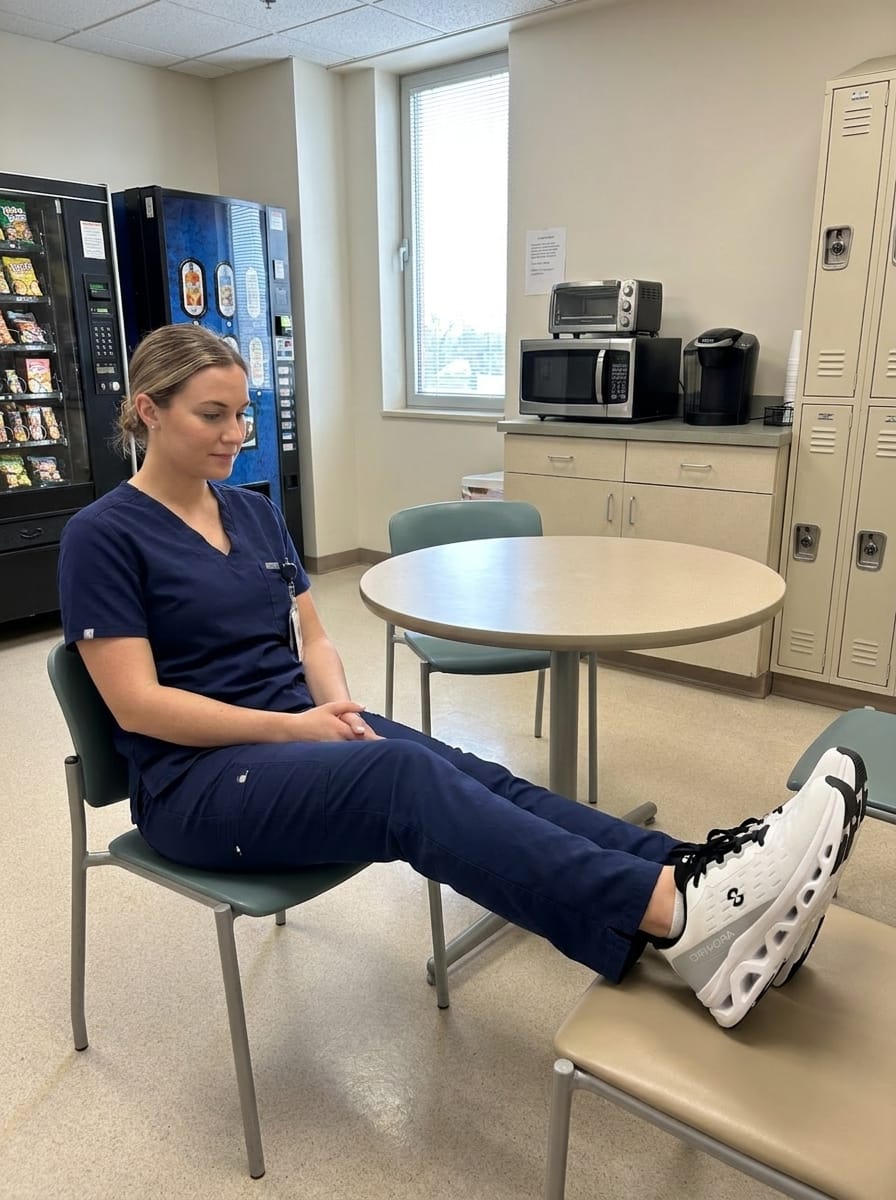 Customer photo review of Orthora™ Fly — 12-Hour Shift Shoes for All-Day Foot, Knee & Back Pain Relief