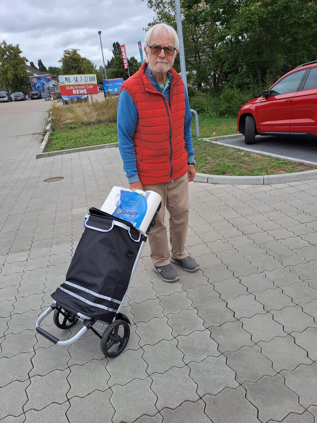 Customer photo review of Einkaufstrolley