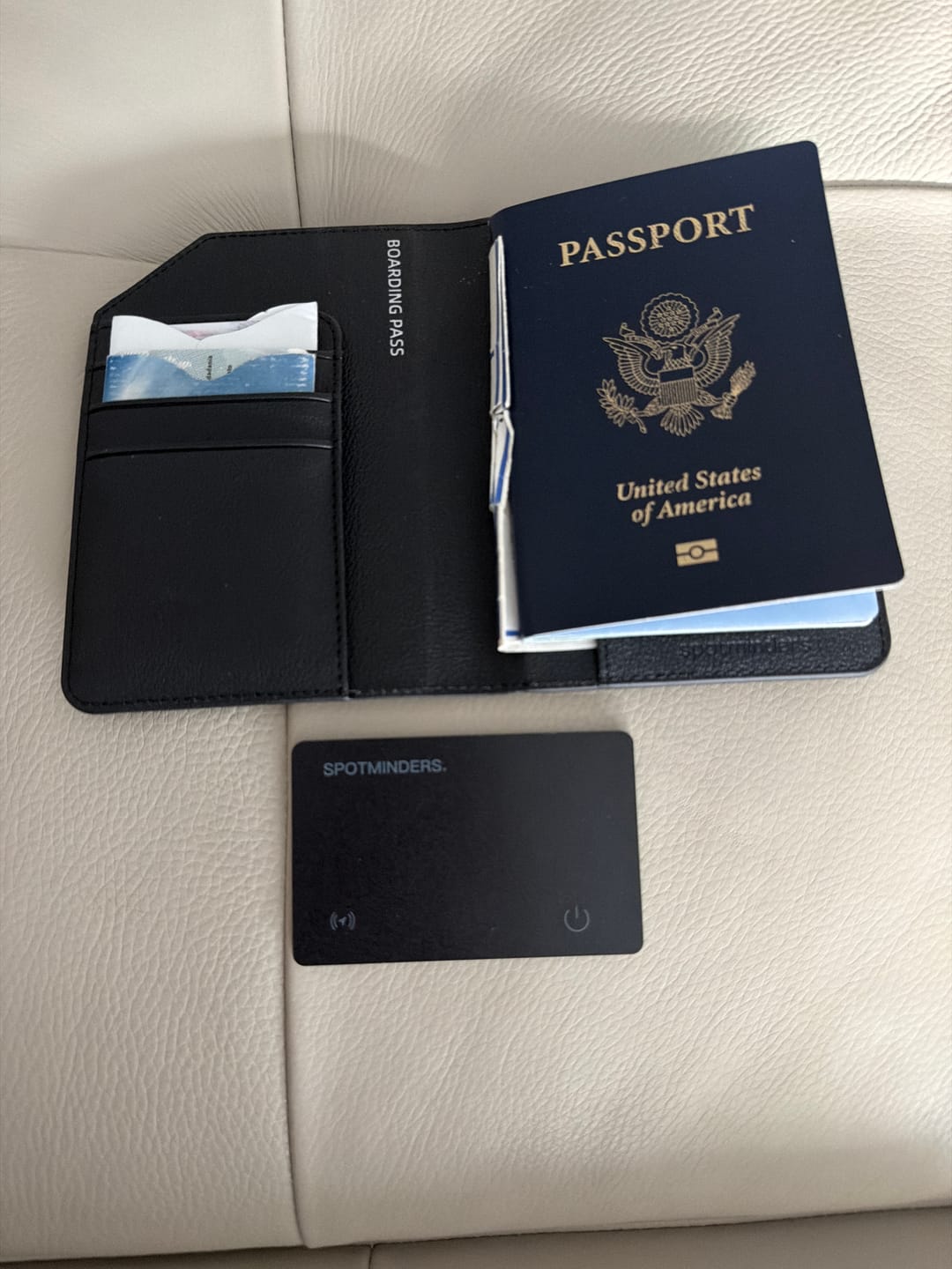 Customer photo review of Passport Holder Air
