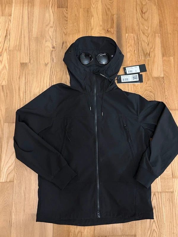 Customer photo review of C.P. Company Veste Outerwear Short Jacket Noir Zippé