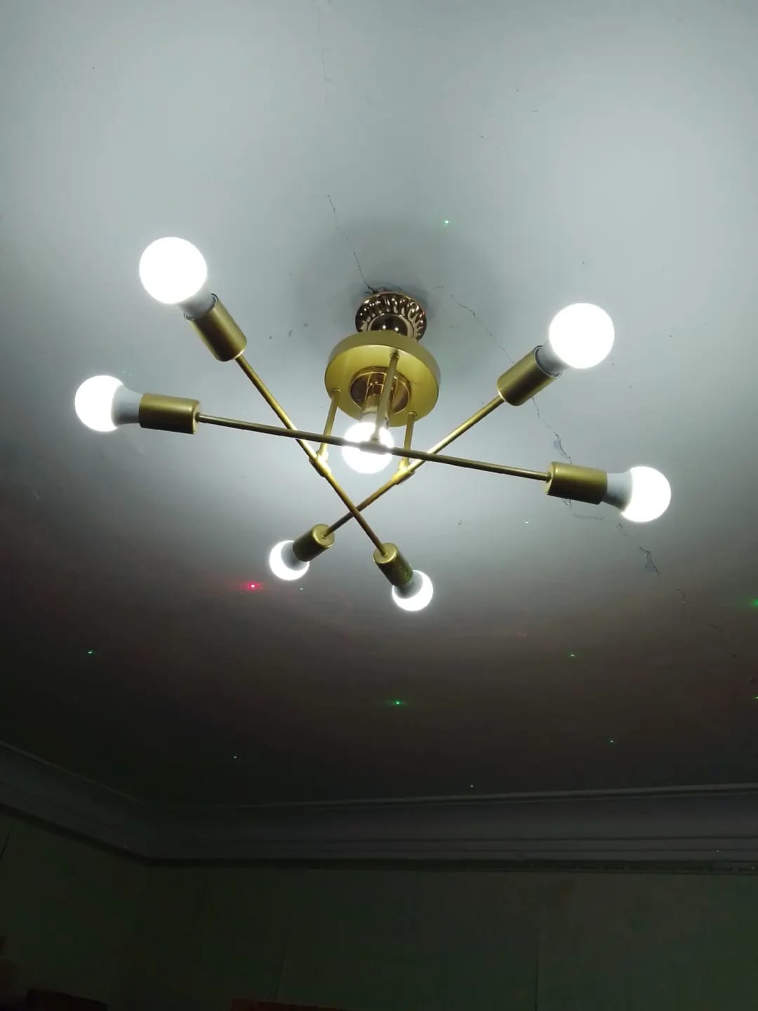 Customer photo review of Iron Ring Chandelier for Dining Table, 25 to 90 cm, Black